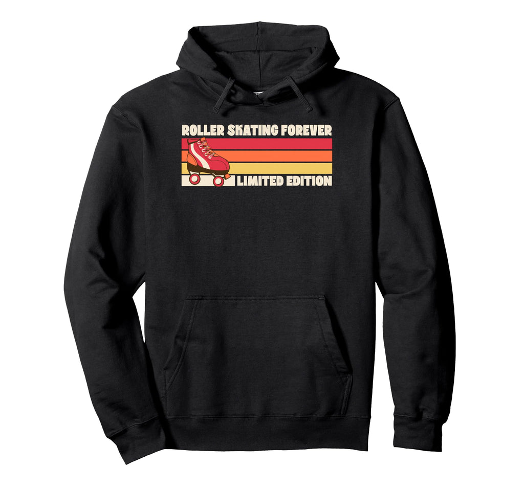 Roller Skating Forever 70S Hoodie - Custom Art Print for Adults - T-Shirt, Sweatshirt, Hoodie