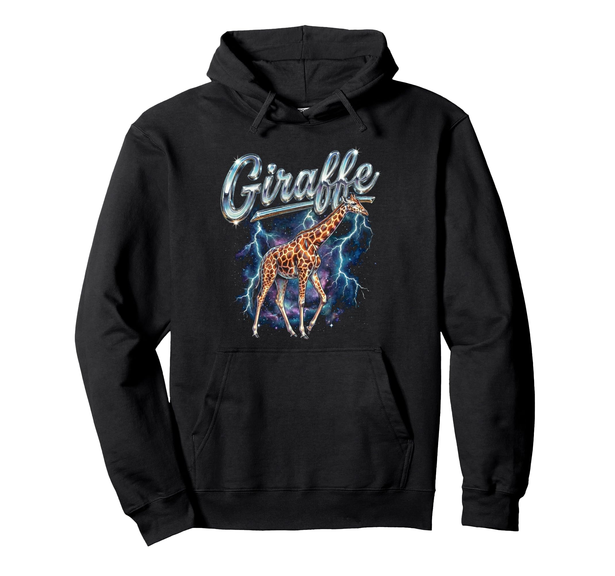 Giraffe 90S Funny Giraffe 80S African Hoodie - Unique Graphic for Adults - T-Shirt, Sweatshirt, Hoodie