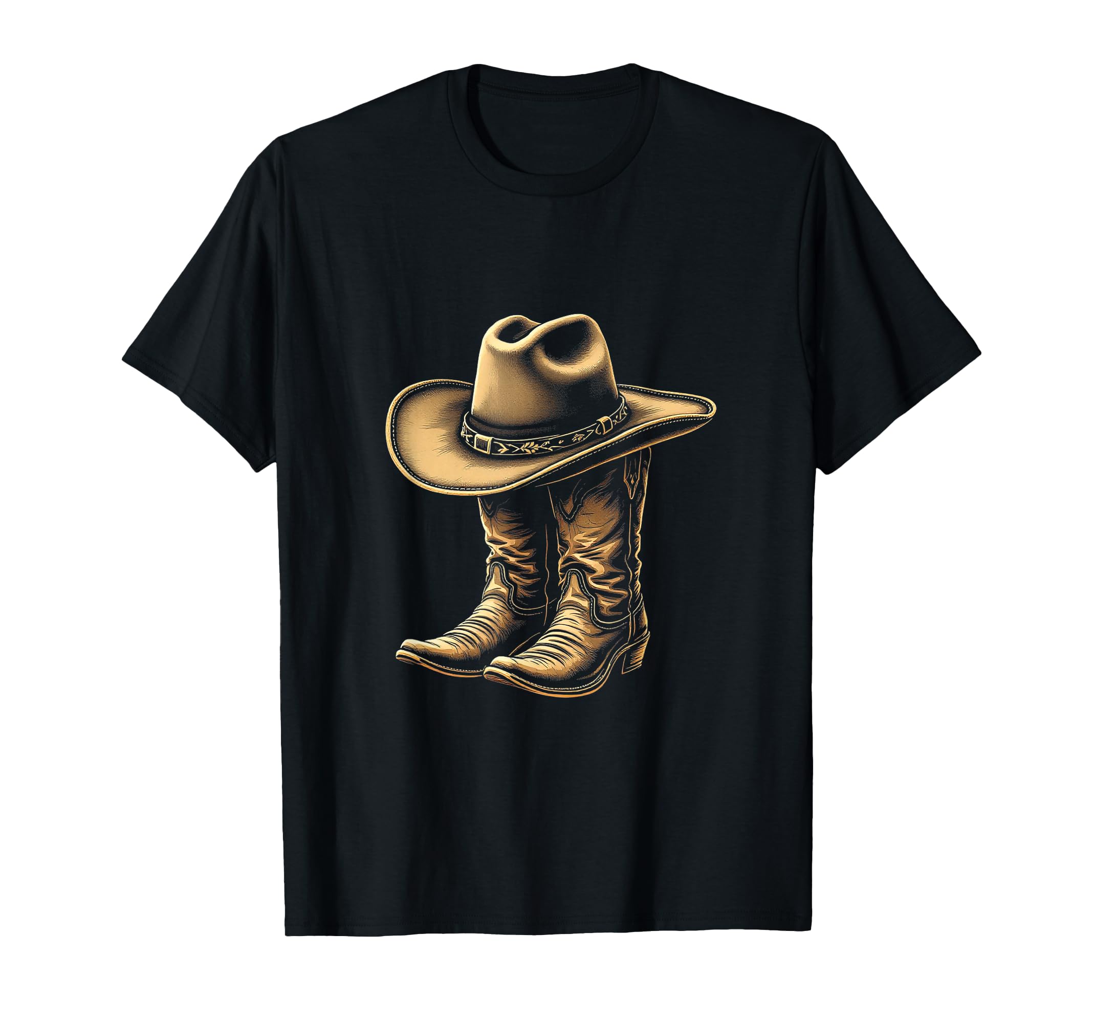 Cowboy T-Shirt - Trendy Graphic Men Women - T-Shirt, Sweatshirt, Hoodie