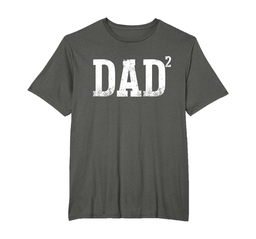 Dad Squared Dad Two T-Shirt - Minimalist Print Unisex - T-Shirt, Sweatshirt, Hoodie