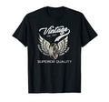 Motorcycle Tire Wings Distressed T-Shirt - Streetwear Style Men Women - T-Shirt, Sweatshirt, Hoodie