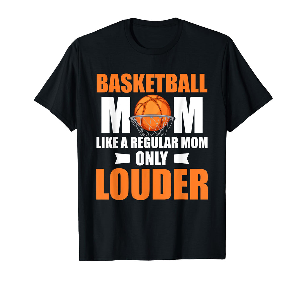 Game Day Basketball Mom T-Shirt - Custom Art Print Unisex - T-Shirt, Sweatshirt, Hoodie