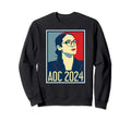 Aoc 2024 President Boho 80S Sweatshirt - Streetwear Style for Adults - T-Shirt, Sweatshirt, Hoodie