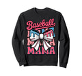 Coquette Bow Baseball Mama Sweatshirt - Fun Novelty Design Men Women - T-Shirt, Sweatshirt, Hoodie