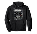 Grunge Born To Be Broken Hoodie - Custom Art Print for Adults - T-Shirt, Sweatshirt, Hoodie