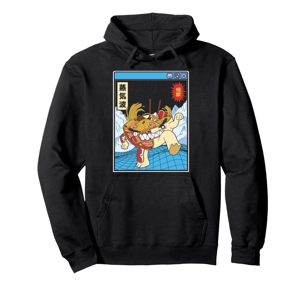 Angry Ramen Bowl X Ray Japan Otaku Anime Hoodie - Trendy Graphic Men Women - T-Shirt, Sweatshirt, Hoodie