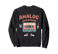 Analog Childhood Mixtape Cassette Sweatshirt - Novelty Apparel for Adults - T-Shirt, Sweatshirt, Hoodie