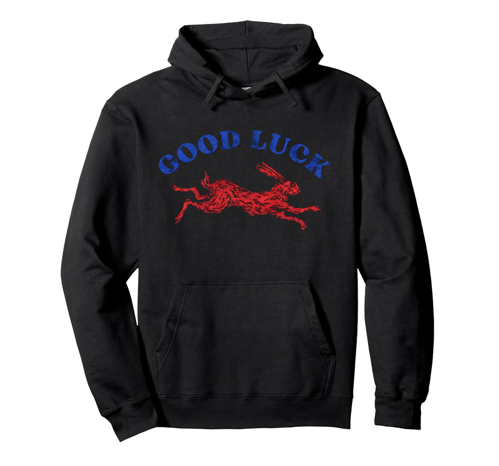 Western 90S Lucky Rabbit Womens Good Luck Hoodie - Custom Art Print Unisex - T-Shirt, Sweatshirt, Hoodie