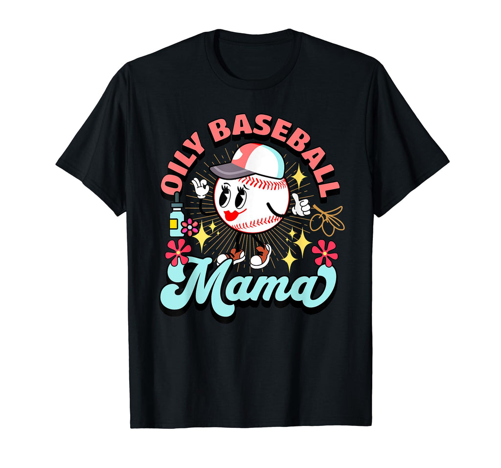 Oily Baseball Mom Meme Oils Game T-Shirt - Casual Everyday Wear for Adults - T-Shirt, Sweatshirt, Hoodie