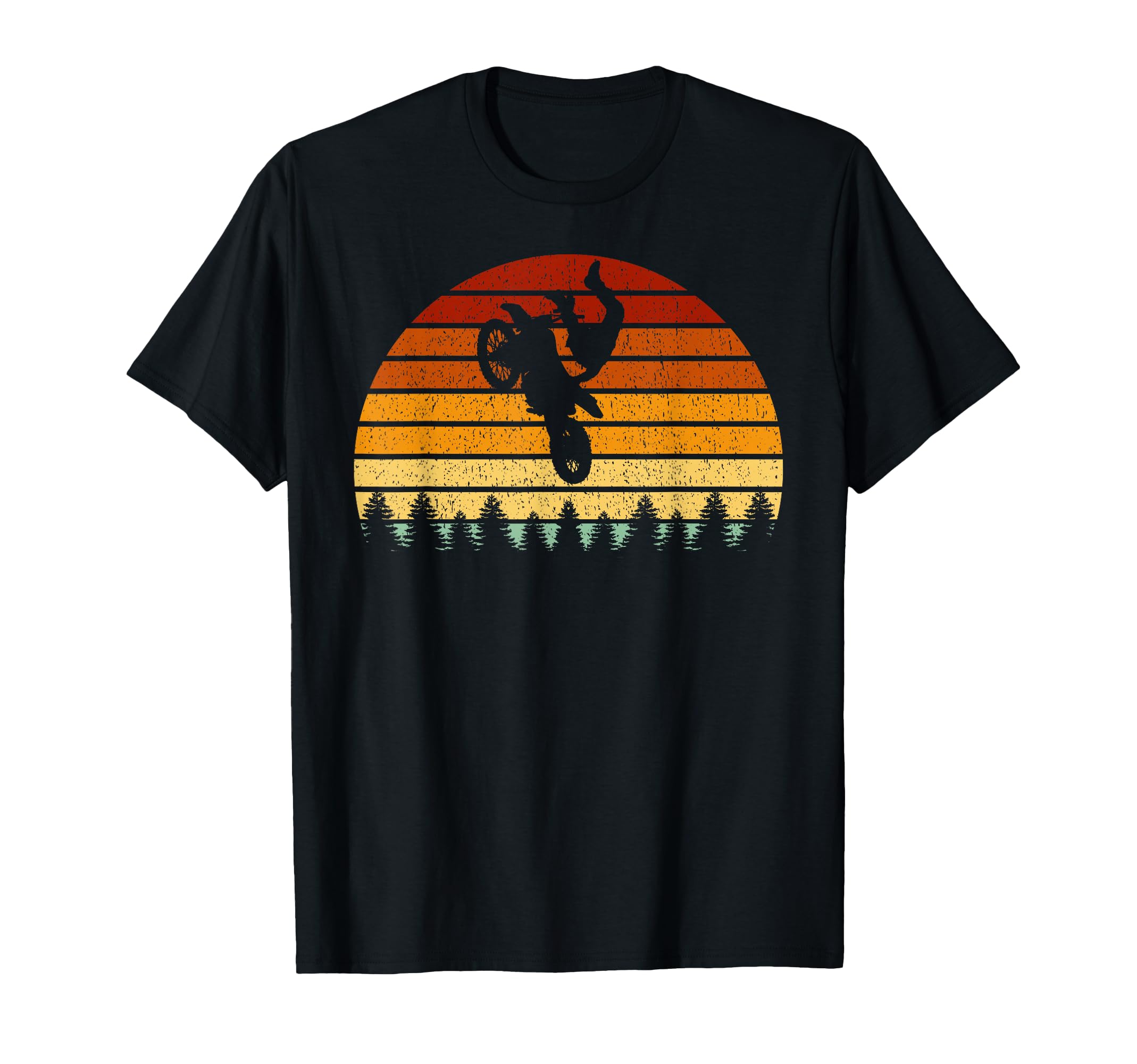 Sunset Motocross Gift Bikers Motocross T-Shirt - Trendy Graphic for Adults - T-Shirt, Sweatshirt, Hoodie