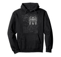 Y2K Grunge Cross Wings 2000S Goth Hoodie - Fun Novelty Design Men Women - T-Shirt, Sweatshirt, Hoodie