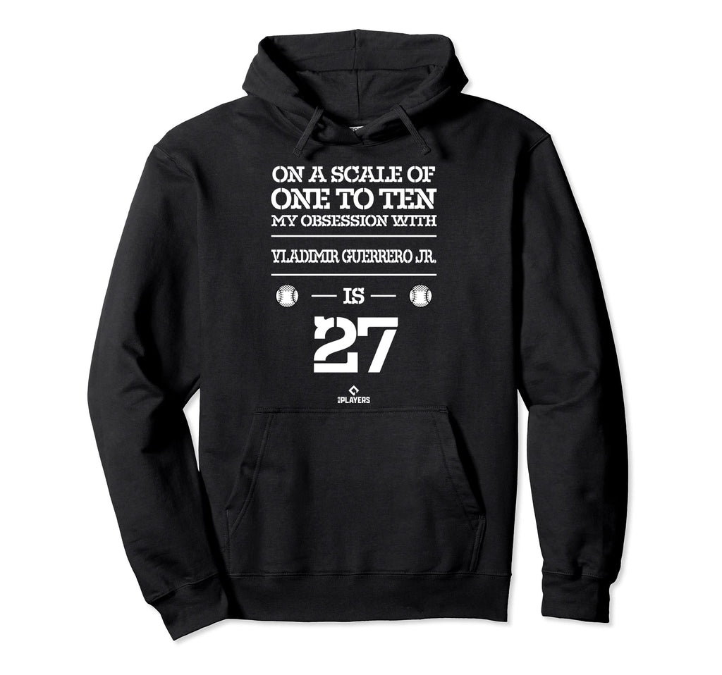 Vladimir Guerrero Jr Obsession Mlbpa Hoodie - Trendy Graphic Unisex - T-Shirt, Sweatshirt, Hoodie