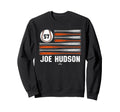 Baseball American Flag Joe Hudson New Sweatshirt - Unique Graphic Unisex - T-Shirt, Sweatshirt, Hoodie