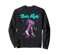 Roller Skates Party 80S 90S Outfit Sweatshirt - Trendy Graphic Unisex - T-Shirt, Sweatshirt, Hoodie