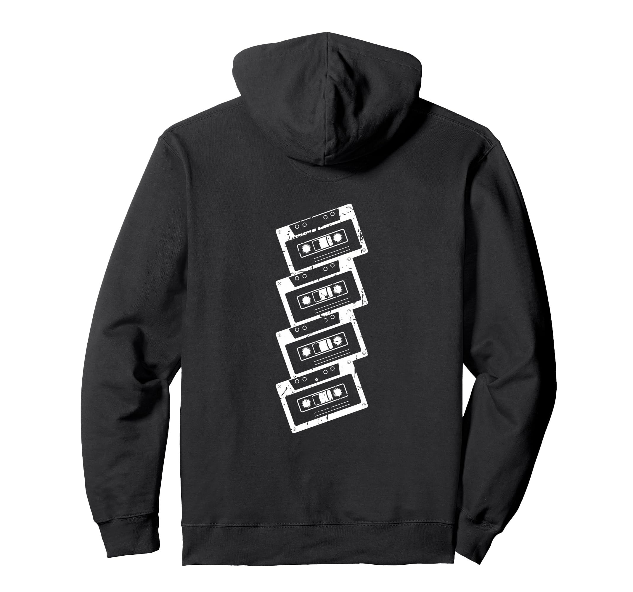 Music Cassette Tapes Hoodie - Novelty Apparel Unisex - T-Shirt, Sweatshirt, Hoodie