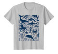Ocean Life Sea Aesthetic Dolphin T-Shirt - Aesthetic Graphic for Adults - T-Shirt, Sweatshirt, Hoodie