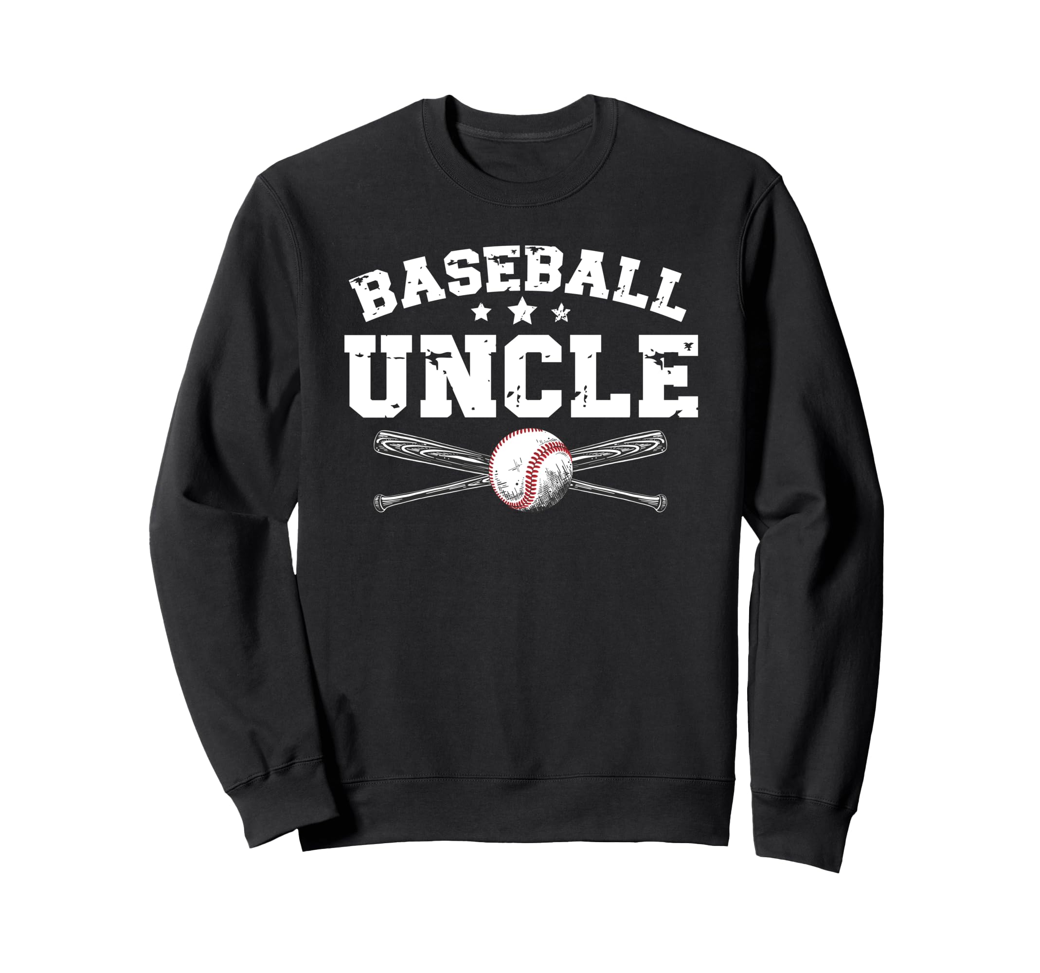 Best Baseball Uncle Baseball Player Sweatshirt - Graphic Print for Adults - T-Shirt, Sweatshirt, Hoodie