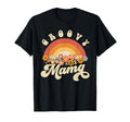 Groovy Mama Rainbow Colorful Flowers T-Shirt - Minimalist Print Men Women - T-Shirt, Sweatshirt, Hoodie