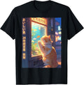 Kawaii Anime Cat Japanese Goldfish Vending Machine - Adult & Kids T-Shirts, Sweatshirts & Hoodies apparel design preview 1