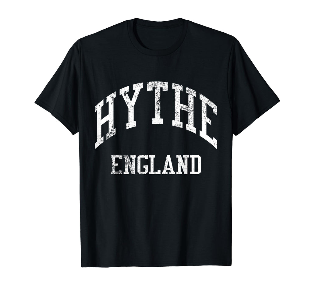 Hythe England 70S College Sports T-Shirt - Minimalist Print Unisex - T-Shirt, Sweatshirt, Hoodie