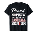 Proud Nephew Baseball Senior 2027 T-Shirt - Custom Art Print Men Women - T-Shirt, Sweatshirt, Hoodie