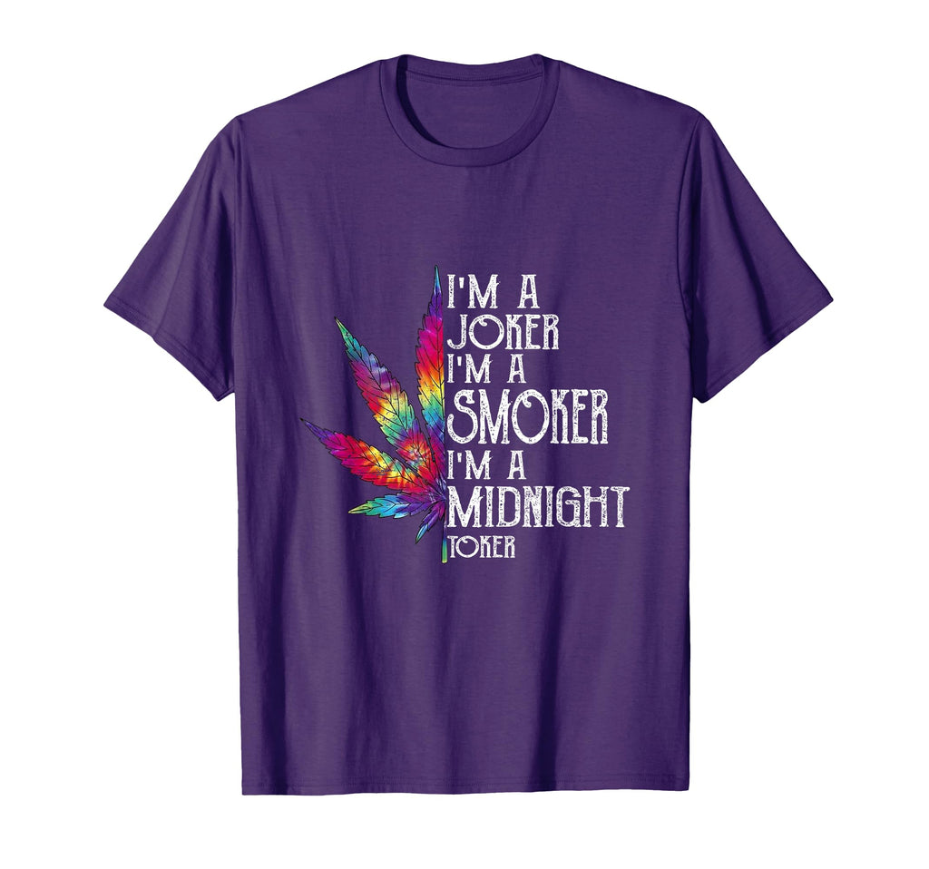 Im Joker Smoker Midnight Toker Rock T-Shirt - Novelty Apparel for Adults - T-Shirt, Sweatshirt, Hoodie