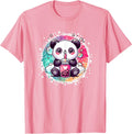 Cute Anime Panda Boba Tea Aesthetic Kawaii Clothes - Adult & Kids T-Shirts, Sweatshirts & Hoodies apparel design preview 1