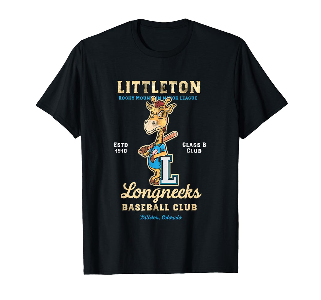Littleton Longnecks Minor League T-Shirt - Aesthetic Graphic Unisex - T-Shirt, Sweatshirt, Hoodie