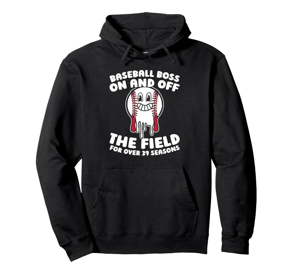 39Th Birthday Baseballer Sport Team Hoodie - Minimalist Print Unisex - T-Shirt, Sweatshirt, Hoodie