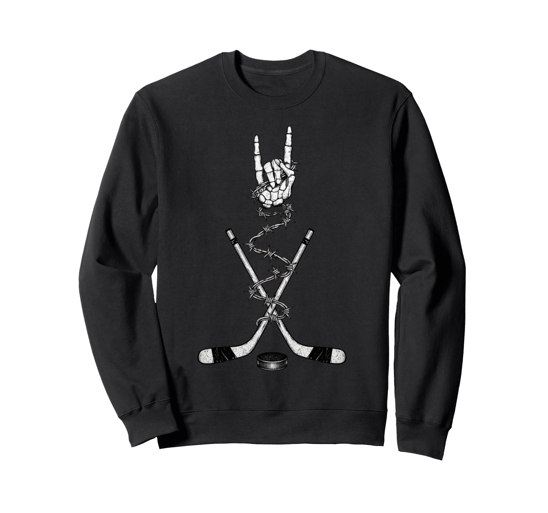 Hockey Player Coach Team 90S Alt Sweatshirt - Fun Novelty Design Men Women - T-Shirt, Sweatshirt, Hoodie