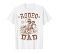 Rodeo Dad Western Cowboy Daddy Family T-Shirt - Trendy Graphic Unisex - T-Shirt, Sweatshirt, Hoodie