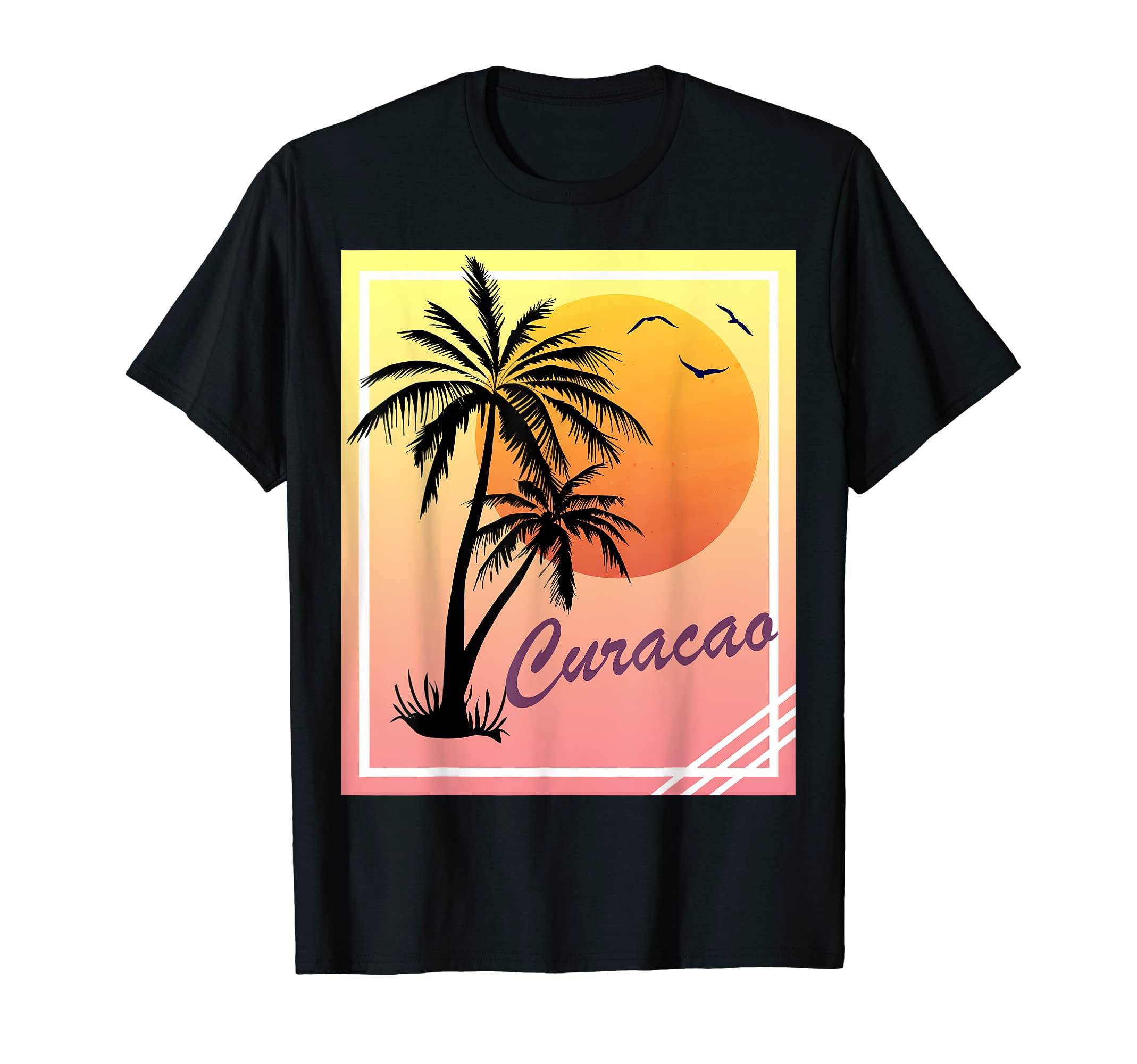 Hot Tropical Summer Sunset Beach Sweatshirt - Unique Graphic for Adults - T-Shirt, Sweatshirt, Hoodie