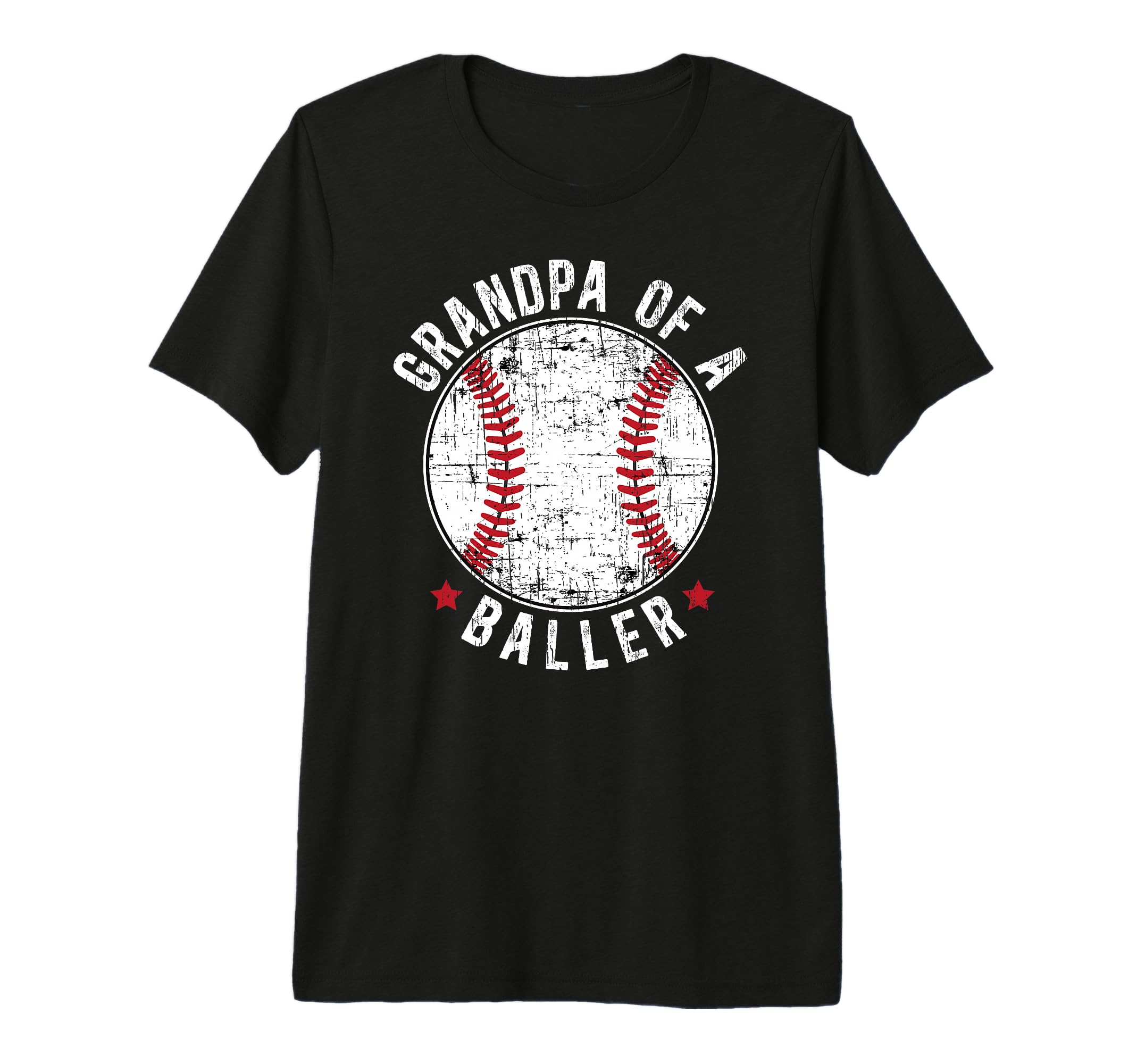 Mens Grandpa Baller Baseball Grandpa T-Shirt - Fun Novelty Design Unisex - T-Shirt, Sweatshirt, Hoodie