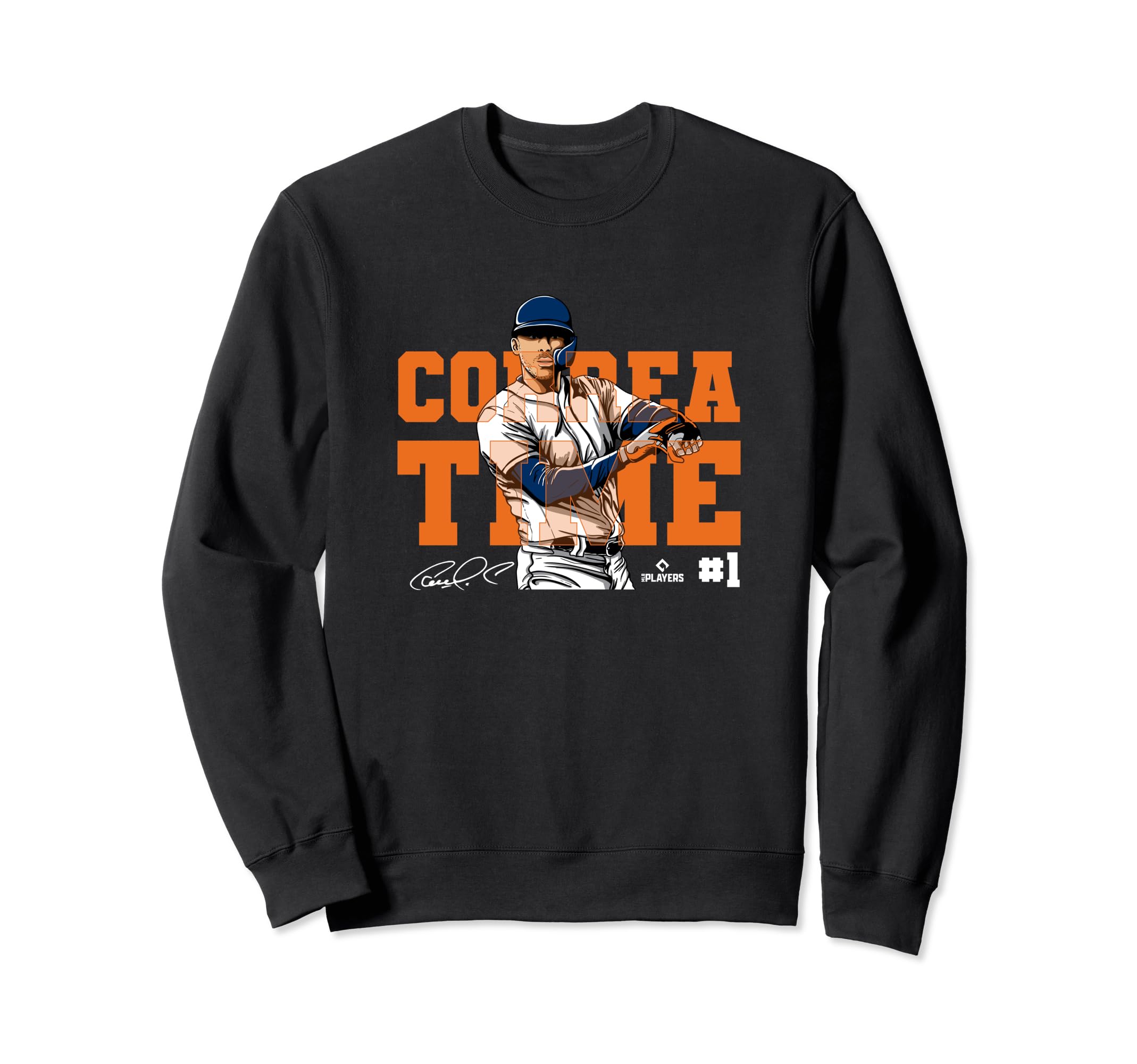 Correa Time Mlbpa Carlos Correa Sweatshirt - Graphic Print Men Women - T-Shirt, Sweatshirt, Hoodie