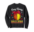 Busy Raising Ballers Basketball Sweatshirt - Minimalist Print for Adults - T-Shirt, Sweatshirt, Hoodie