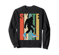 Roller Skates Bigfoot Skate Sweatshirt - Custom Art Print Men Women - T-Shirt, Sweatshirt, Hoodie