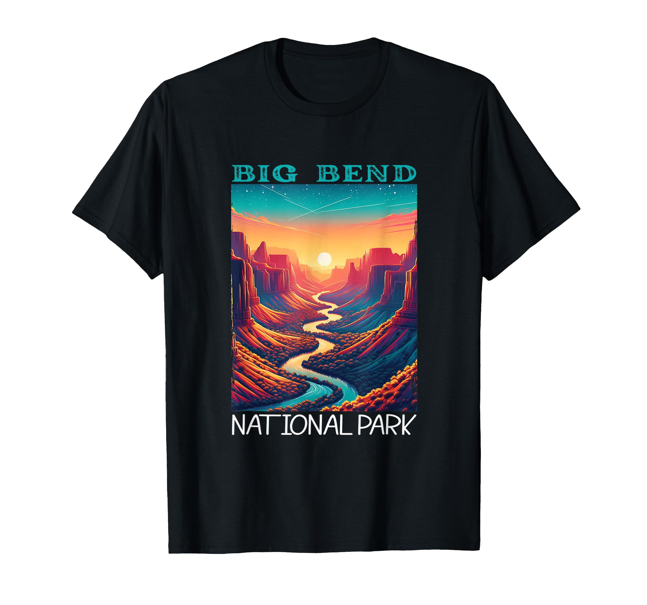Big Bend National Park Hiking Camping T-Shirt - Novelty Apparel Unisex - T-Shirt, Sweatshirt, Hoodie