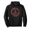 60S 70S Flower Power Groovy Love Peace Hoodie - Unique Graphic Men Women - T-Shirt, Sweatshirt, Hoodie