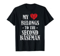 2Nd Baseman Proud Baseball Softball T-Shirt - Novelty Apparel for Adults - T-Shirt, Sweatshirt, Hoodie