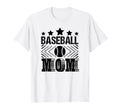 Baseball Mom Funny Baseball Lover Mom T-Shirt - Trendy Graphic for Adults - T-Shirt, Sweatshirt, Hoodie