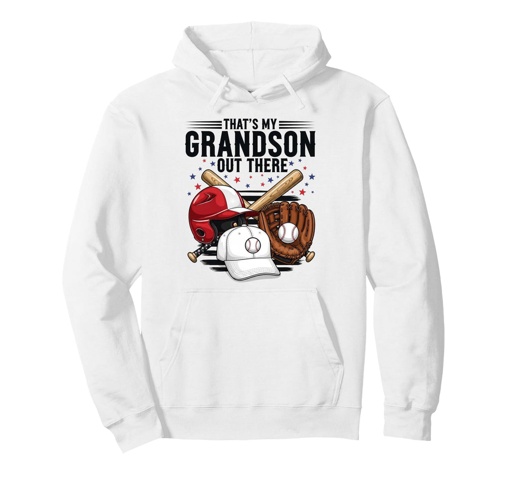 Proud Baseball Grandma Supporting Hoodie - Trendy Graphic Men Women - T-Shirt, Sweatshirt, Hoodie