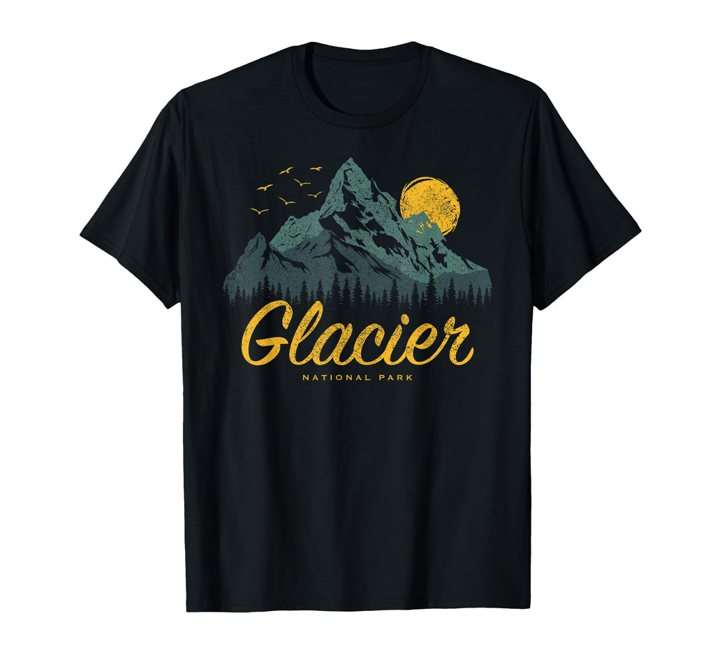 Glacier National Park Us Glacier T-Shirt - Graphic Print Men Women - T-Shirt, Sweatshirt, Hoodie