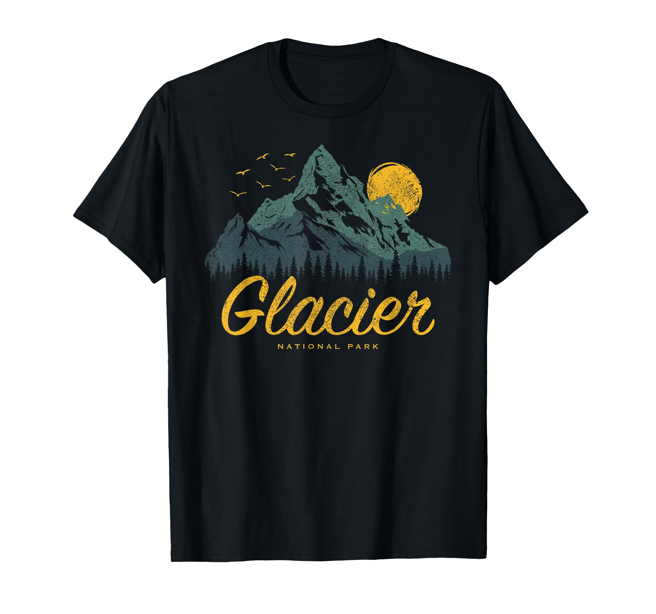 Glacier National Park Us Glacier T-Shirt - Graphic Print Men Women - T-Shirt, Sweatshirt, Hoodie