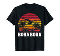 Bora Bora Sunset Island Beach Gift T-Shirt - Novelty Apparel Men Women - T-Shirt, Sweatshirt, Hoodie