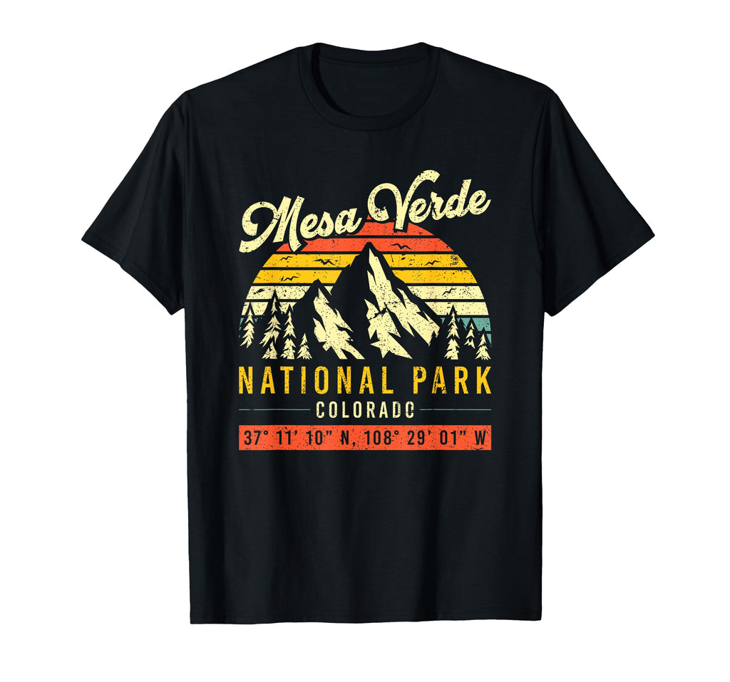 Mesa Verde Colorado National Park T-Shirt - Minimalist Print for Adults - T-Shirt, Sweatshirt, Hoodie