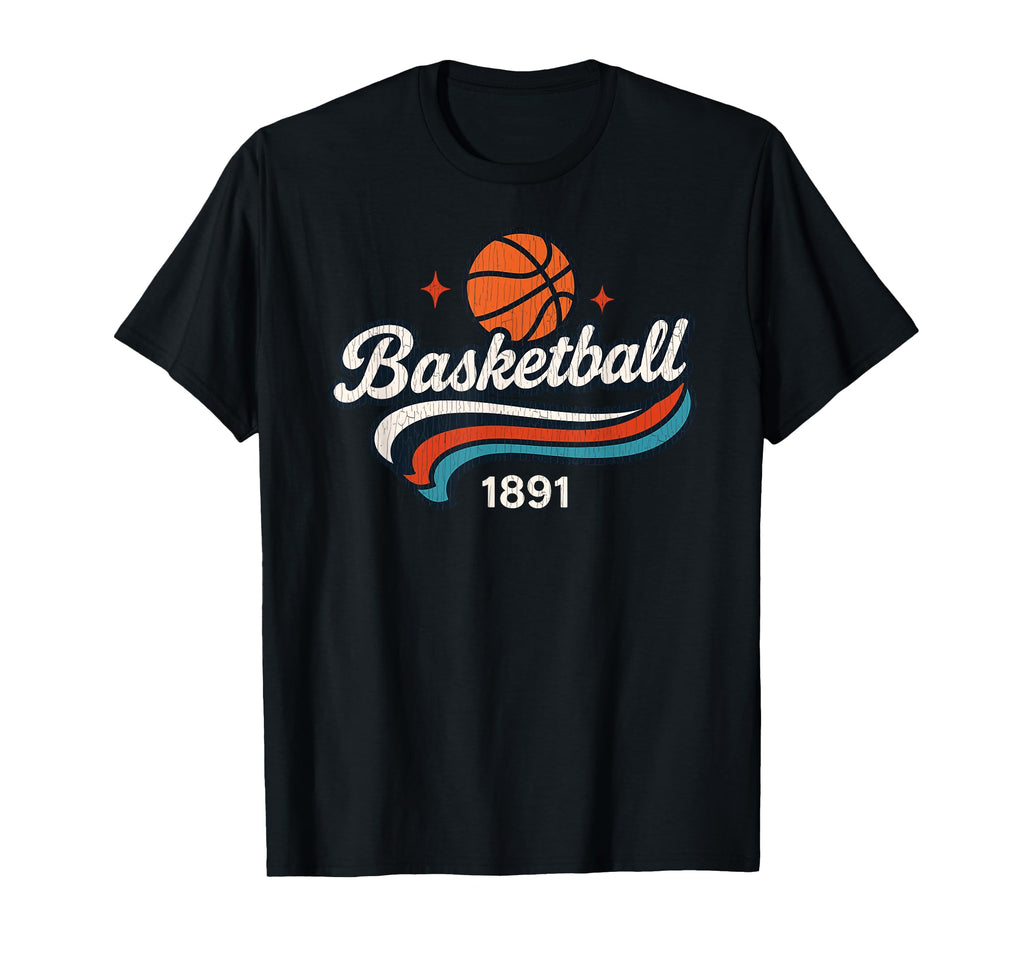 Basketball 1891 Sports Varsity T-Shirt - Novelty Apparel Unisex - T-Shirt, Sweatshirt, Hoodie