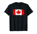 Canada Flag Pride Gift Distressed T-Shirt - Custom Art Print Men Women - T-Shirt, Sweatshirt, Hoodie