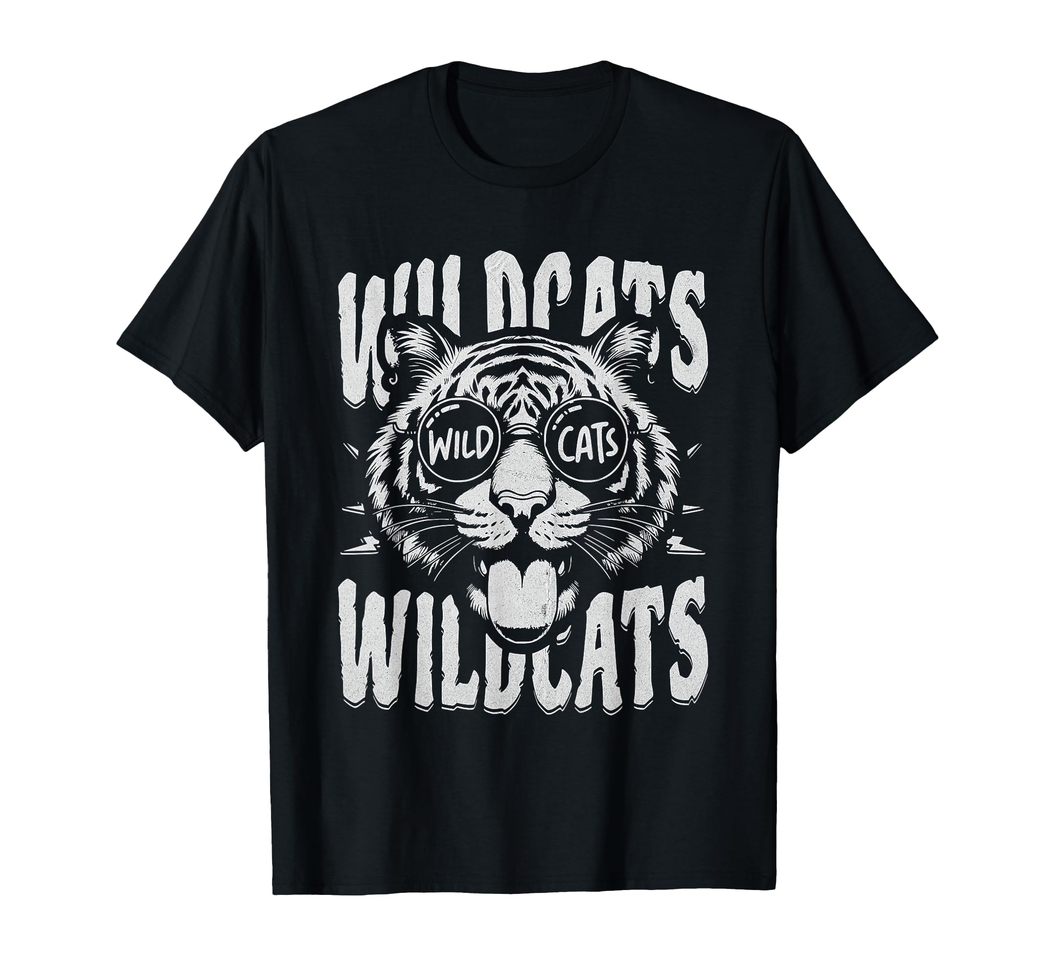 Wildcats School Sports Fan Team Spirit T-Shirt - Graphic Print for Adults - T-Shirt, Sweatshirt, Hoodie