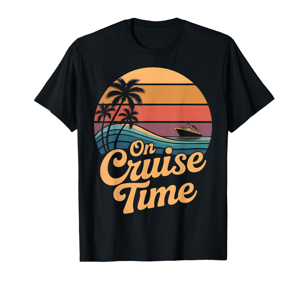 Cruise Time Summer Vacation Outfits T-Shirt - Aesthetic Graphic Unisex - T-Shirt, Sweatshirt, Hoodie