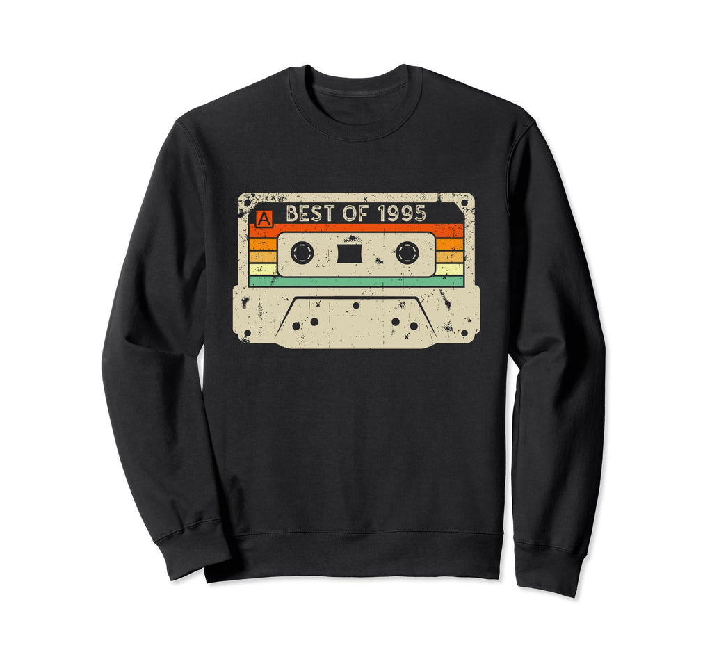 Best 1995 Cassette Tape 30Th Birthday Sweatshirt - Trendy Graphic Unisex - T-Shirt, Sweatshirt, Hoodie